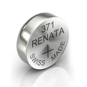 10x Renata 371 Watch Battery Swiss Made Silver 1.55V Coin Cell SR920SW