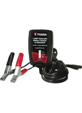 12V, 1 AMP AUTOMATIC BATTERY CHARGER & MAINTAINER