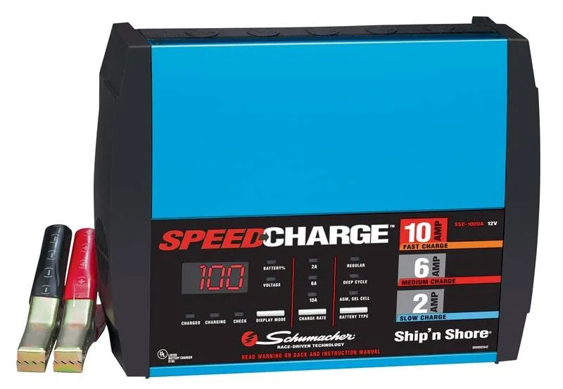 12v Charger 10-6-2amp