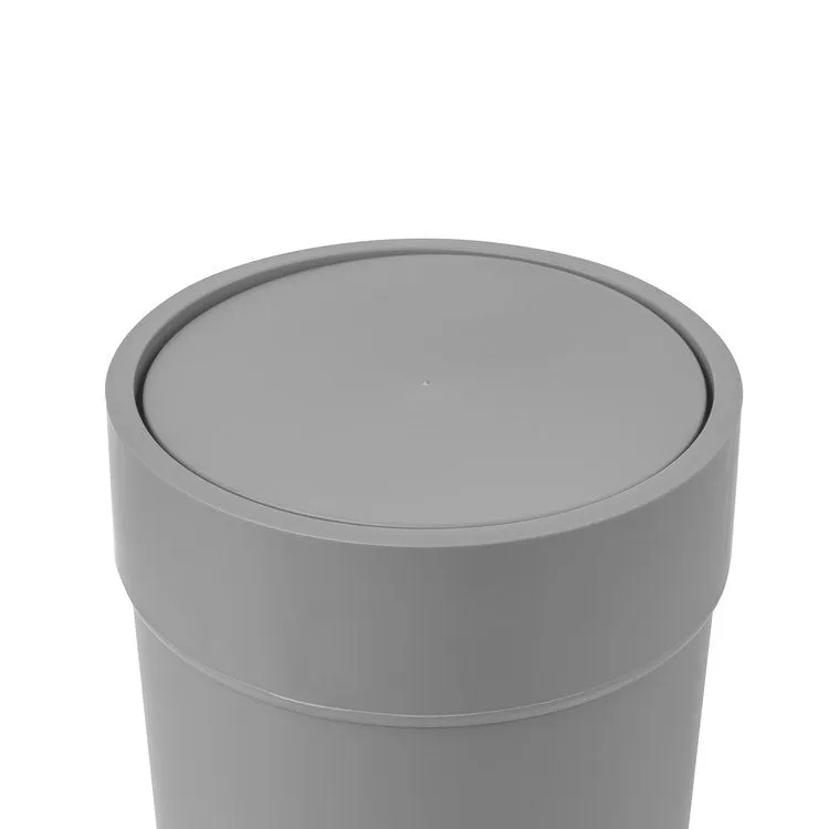 1.6-Gallon (6L) Touch Trash Can with Lid