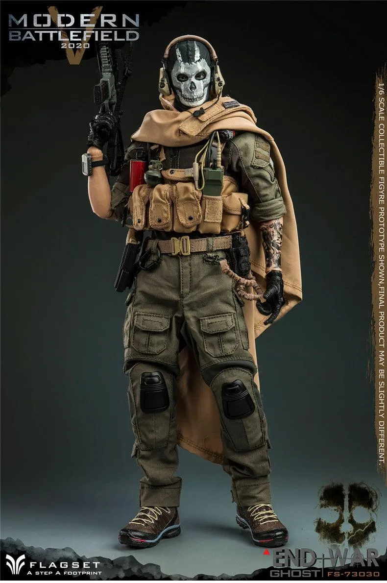 1:6 Modern Battlefield Endwar Ghost Action Figure