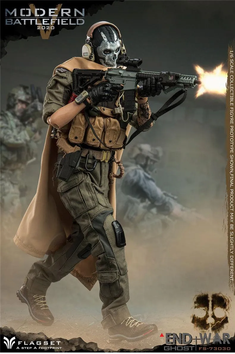 1:6 Modern Battlefield Endwar Ghost Action Figure