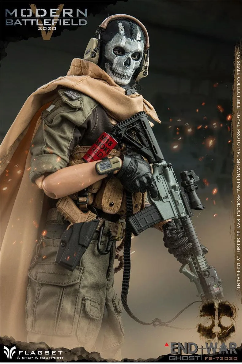 1:6 Modern Battlefield Endwar Ghost Action Figure