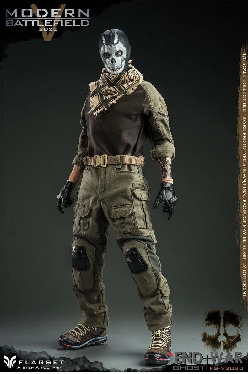 1:6 Modern Battlefield Endwar Ghost Action Figure