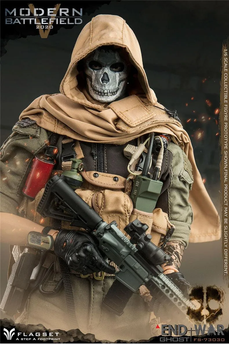 1:6 Modern Battlefield Endwar Ghost Action Figure