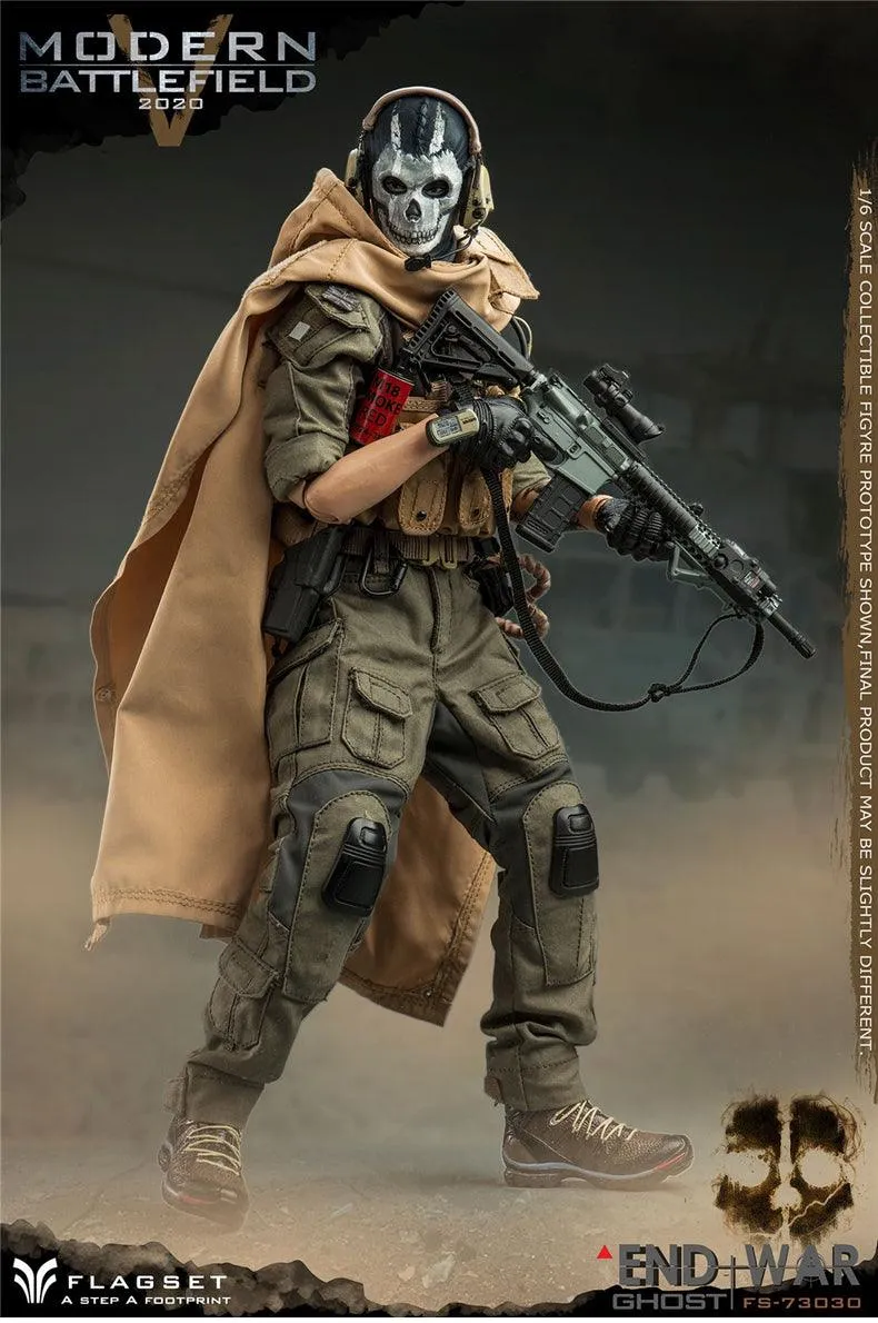 1:6 Modern Battlefield Endwar Ghost Action Figure