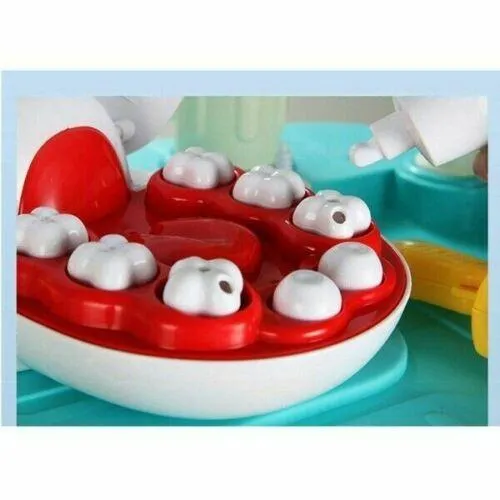 17 PCS Kids Pets Dentist Play Set