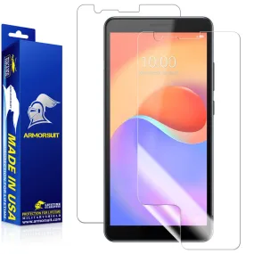 [2 Pack] ArmorSuit MilitaryShield Screen Protector Designed for ZTE Blade A31 Plus (2021) Clear Film