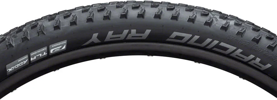 2 Pack Schwalbe Racing Ray Tire 29 x 2.25 TubelessFoldingPerformance Line 11601111