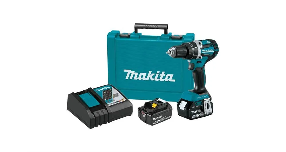 2020 Makita 18V LXT® Compact Brushless 1/2" Hammer Driver-Drill Kit (XPH12T)