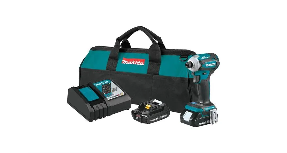 2020 Makita 18V LXT® Compact Brushless 4-Speed Impact Driver Kit (XDT16R)