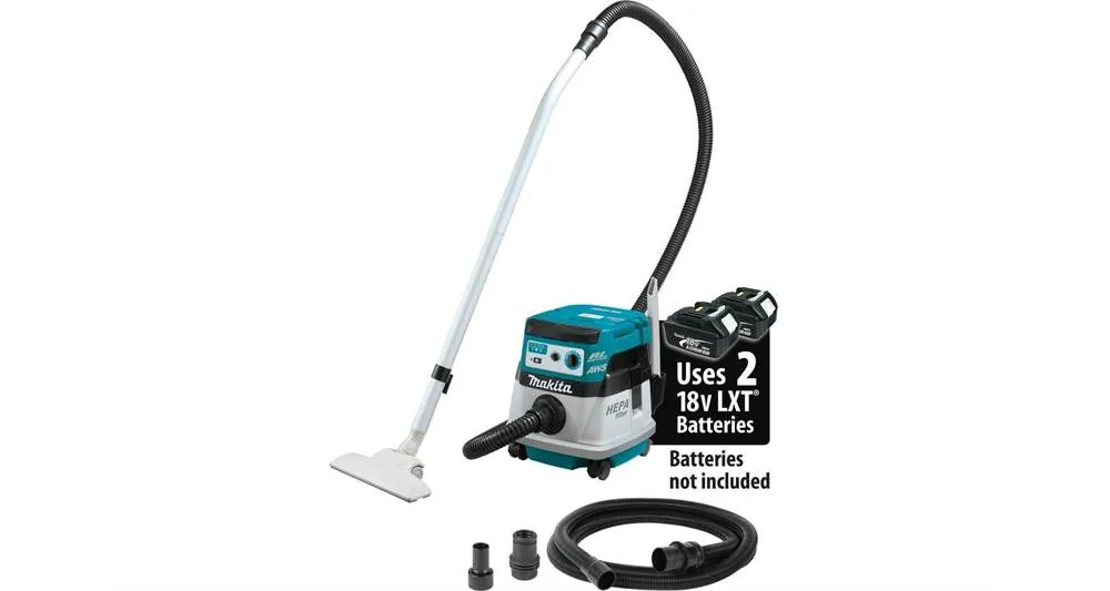 2020 Makita 18V X2 LXT® (36V) Brushless 2.1 Gal. HEPA Filter Dry Dust Extractor/Vacuum, AWS™ (XCV08Z)