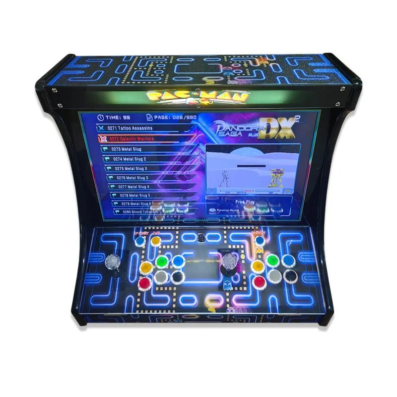 2024 Pandora's Game Box 22 inch Display 10000 Games IN 1 Mini Arcade Bartops