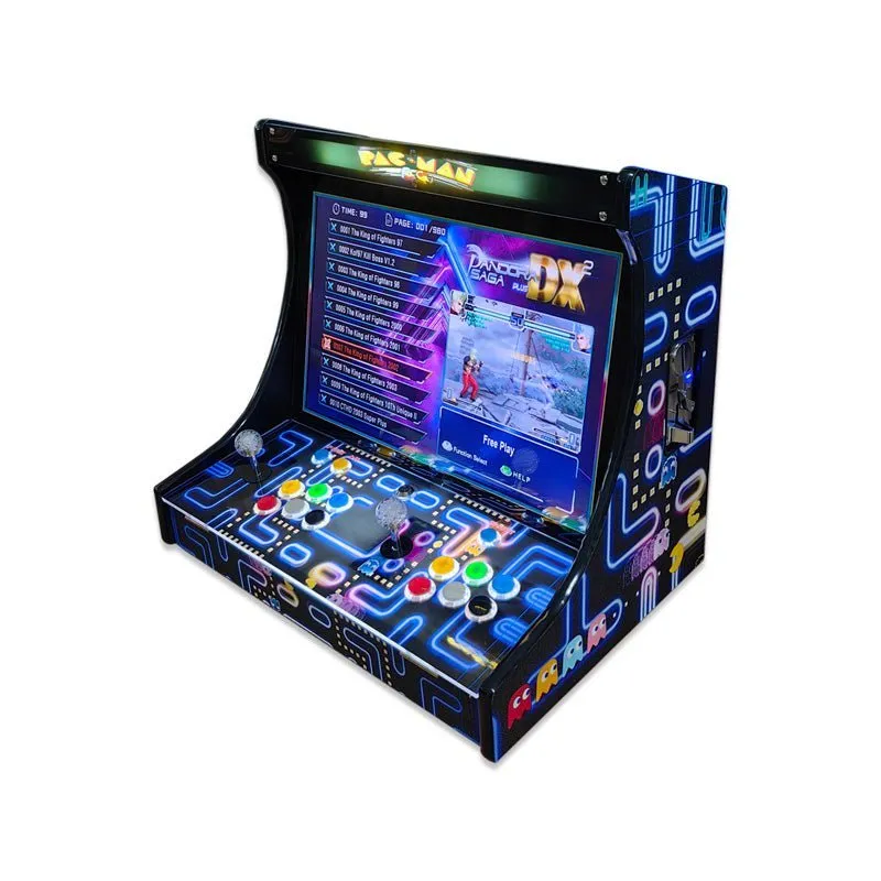 2024 Pandora's Game Box 22 inch Display 10000 Games IN 1 Mini Arcade Bartops