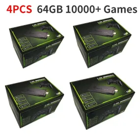 2pcs 3pcs 4pcs 20pcs 28pcs 30pcs 32pcs 60pcs Video Game Console 64G Built-in 10000 Games For VIP Clients