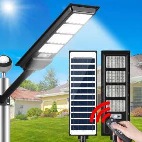 320 LED Solar Street Light Flood Motion Sensor Remote