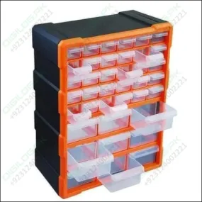 39 Drawer Components Tool Storage Box Makeup Medicine Jewelry And Stationery Oraganizer