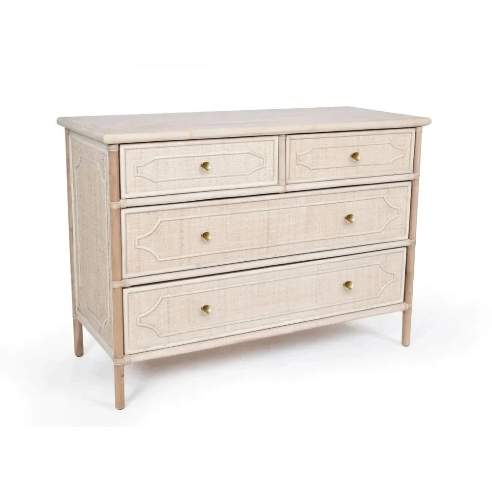 4-Drawer Chippendale Dresser