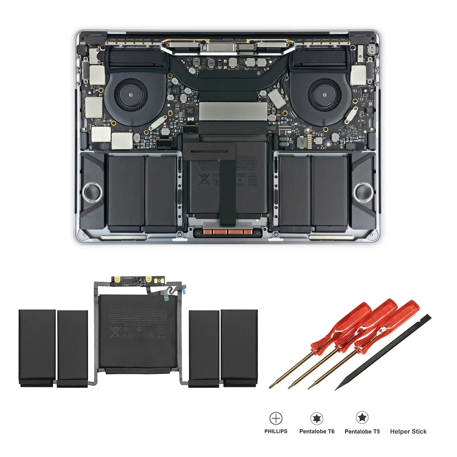 49.2Wh A1819 Battery for Late 2016 Mid 2017 Apple MacBook Pro 13 A1706 EMC 3071 EMC 3163 MPXV2LL/A MPXW2LL/A MNQF2LL/A MNQG2LL/A Apple Battery A1819