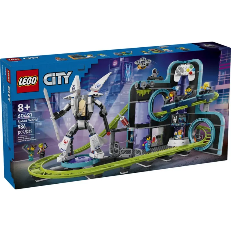 60421 LEGO® City Big Vehicles Robot World Roller-Coaster Park