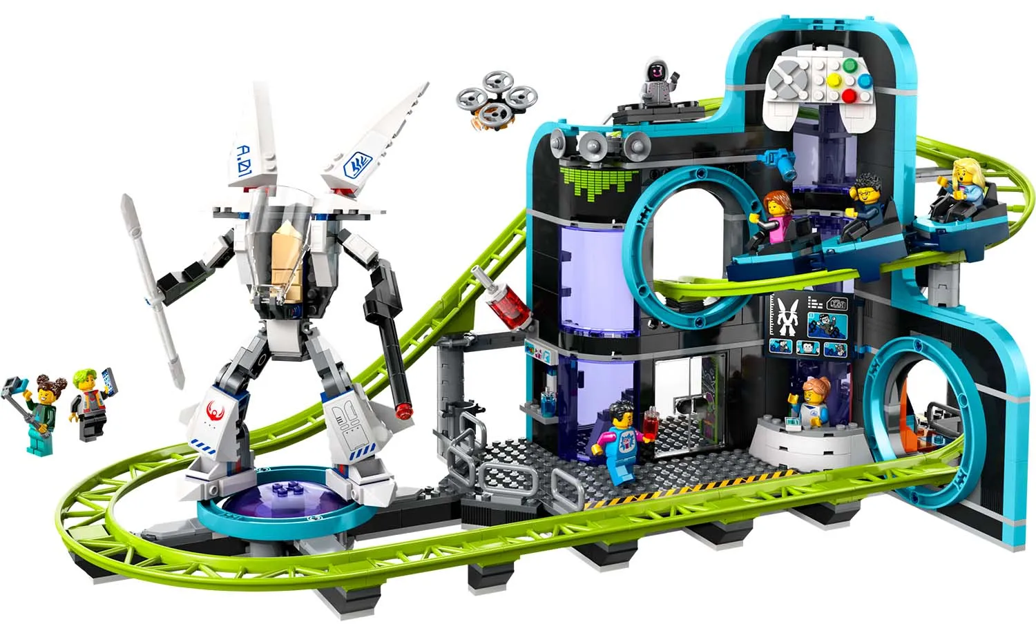 60421 | LEGO® CITY Robot World Roller-Coaster Park