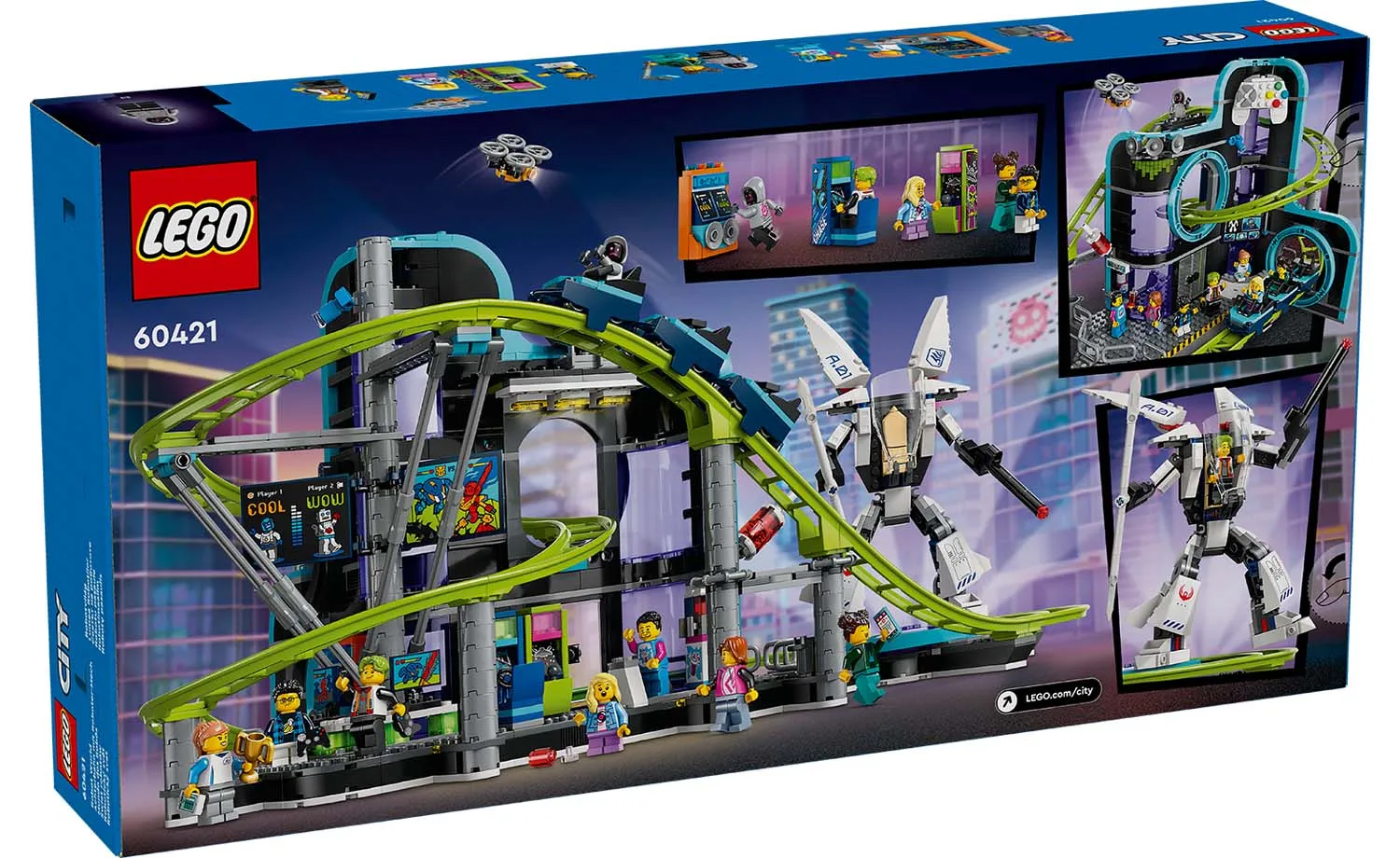 60421 | LEGO® CITY Robot World Roller-Coaster Park