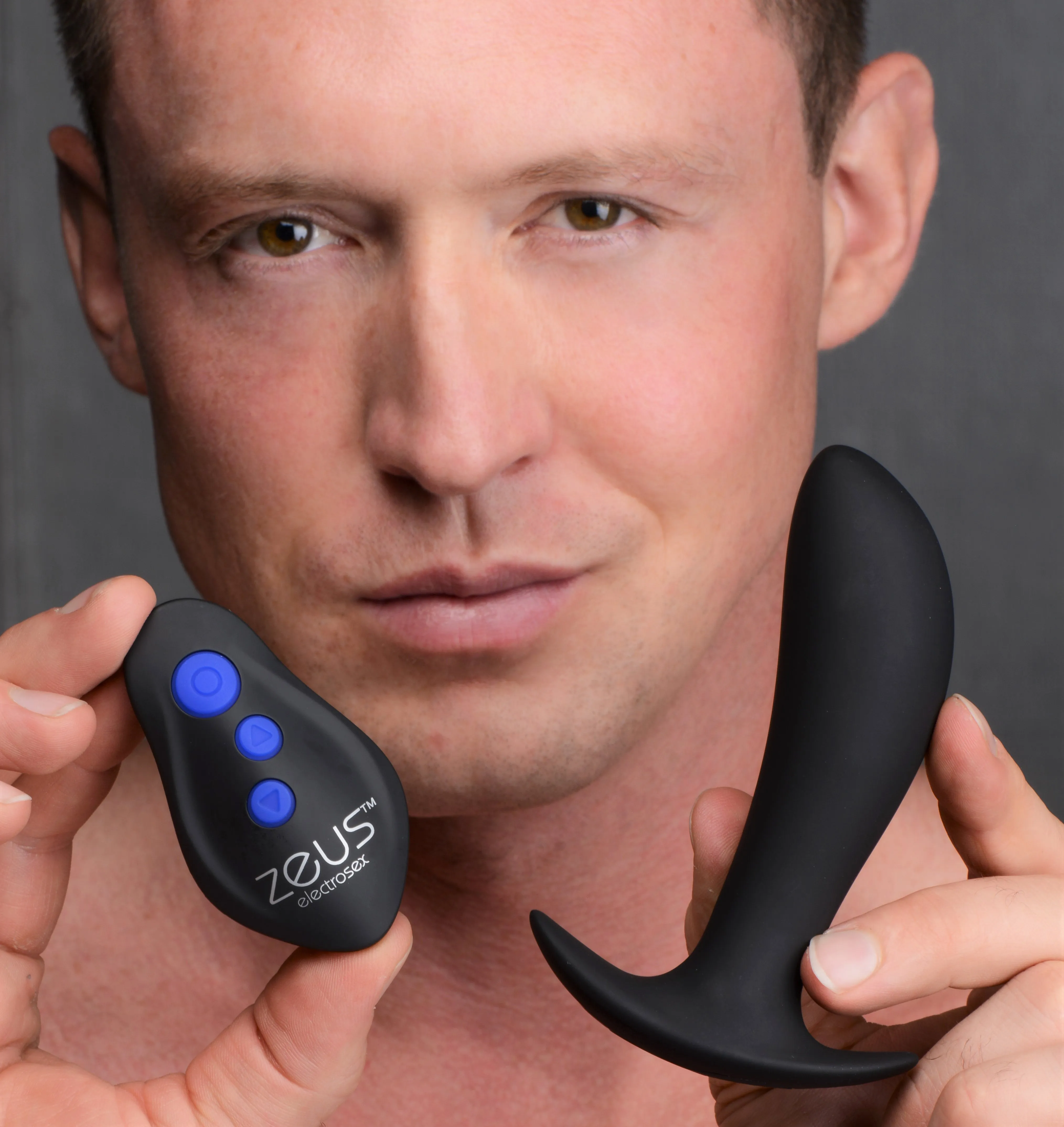 64X Pro-Shocker Vibrating and E-stim Prostate Plug