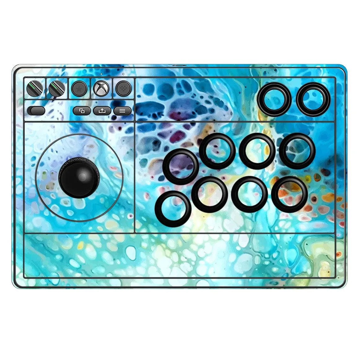 8Bitdo Arcade Stick for Xbox Oil Paint Series Skins