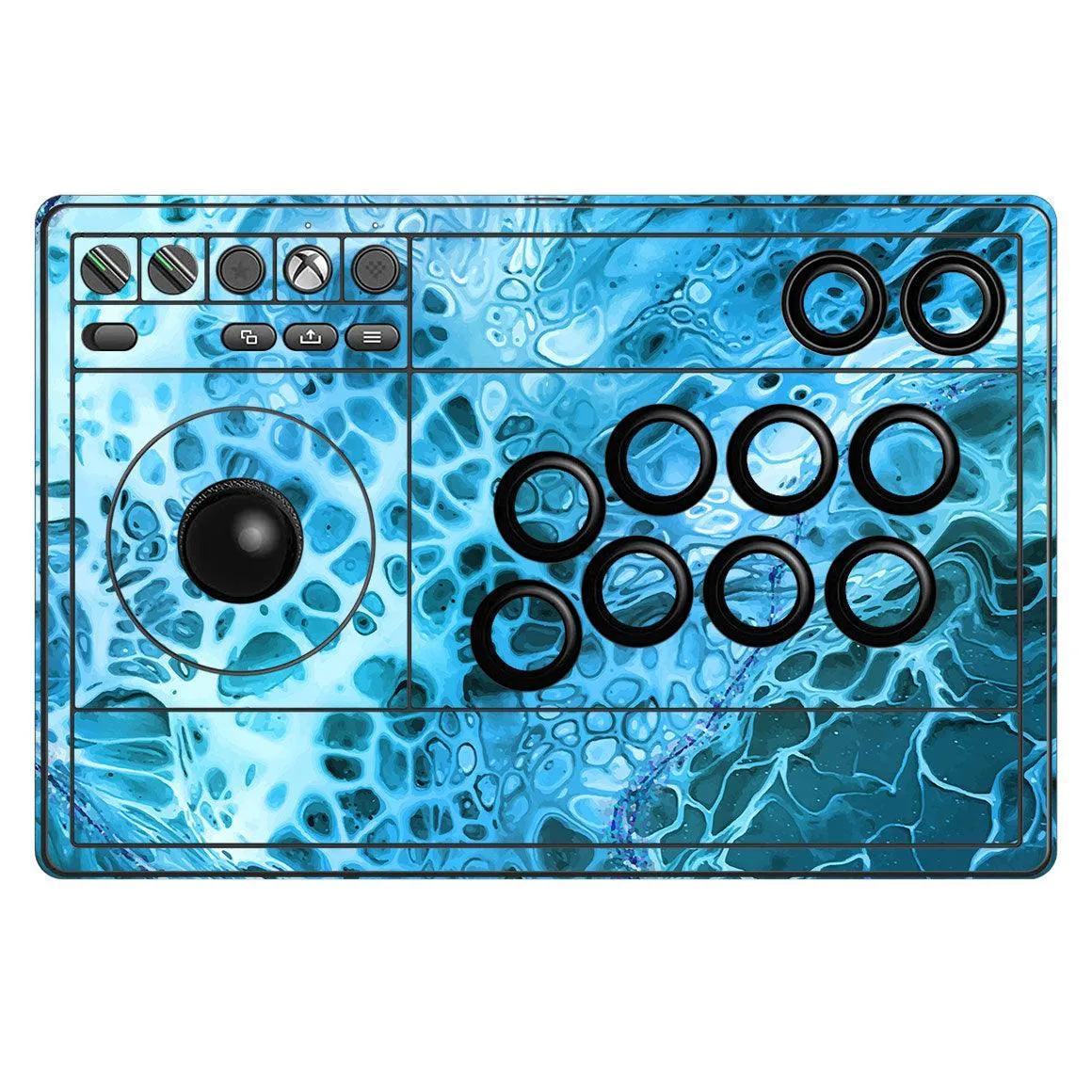 8Bitdo Arcade Stick for Xbox Oil Paint Series Skins