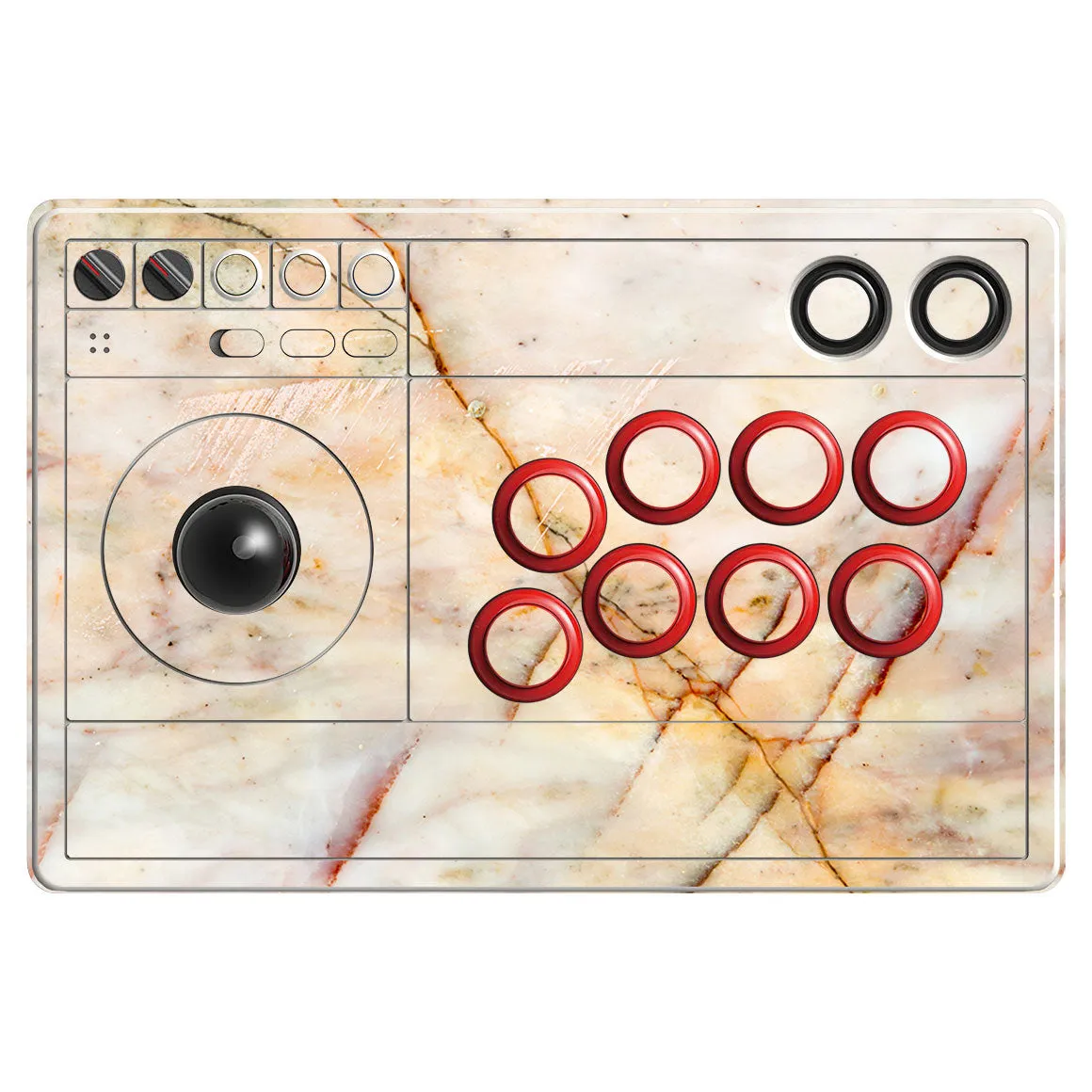 8Bitdo Arcade Stick Marble Series Skins