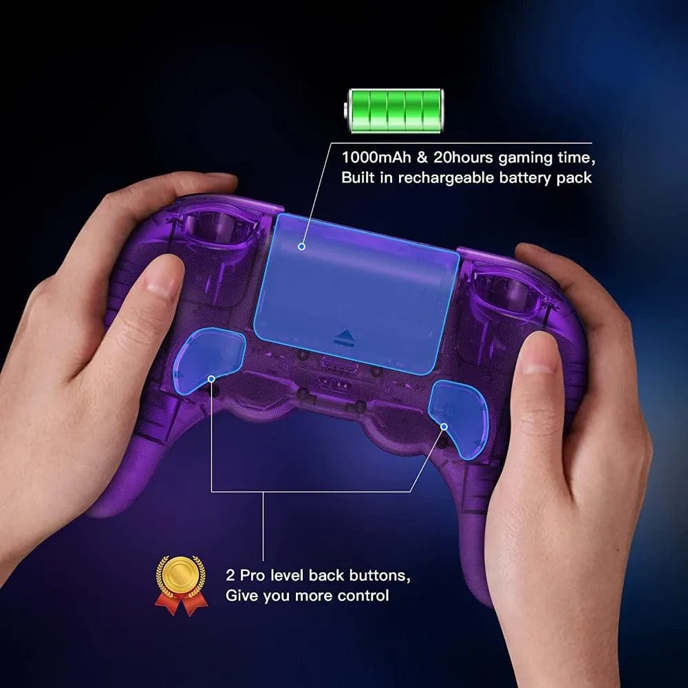 8Bitdo Pro 2 Special Edition Bluetooth Controller: For Switch, PC, macOS, Android, Steam, Raspberry Pi