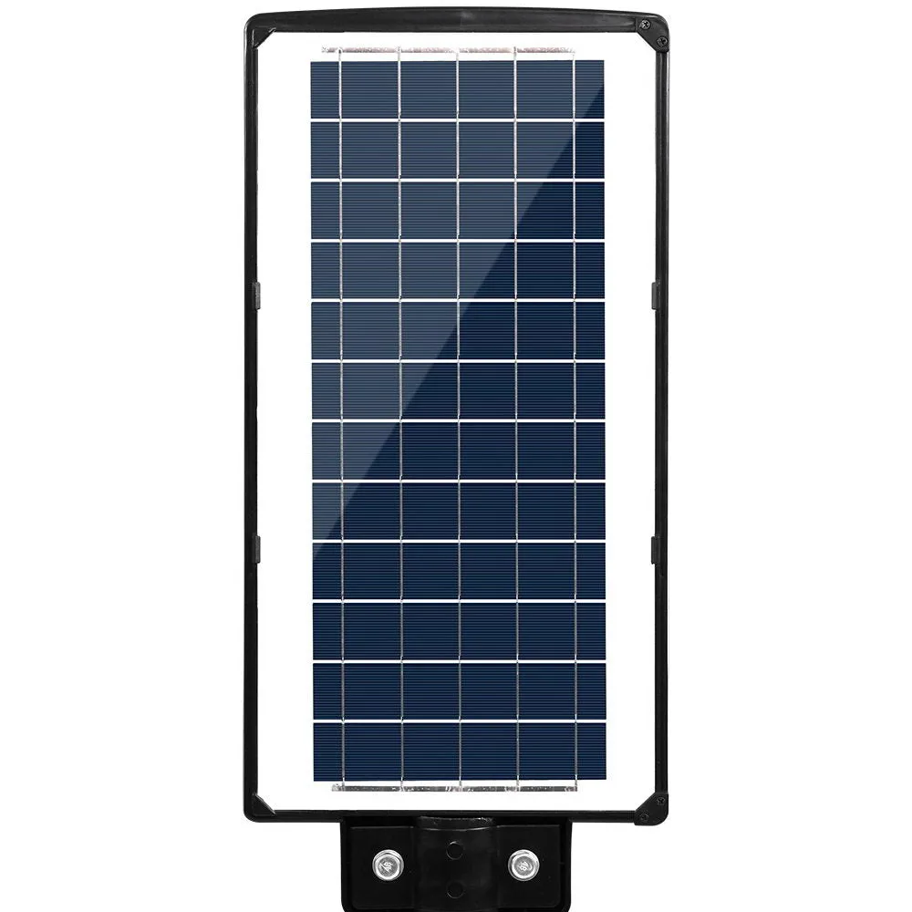 90W 80 LED Solar Street Light, Motion Sensor, IP67, 2-Piece, Leier