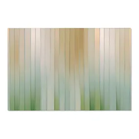 Abstract Boho Rectangle Area Rug | Modern Green Blush Pink Beige