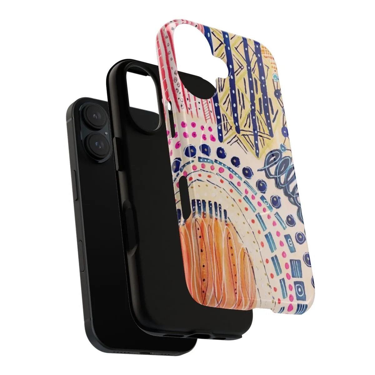 Abstract Feminine Power Phone Case - Inspired by India