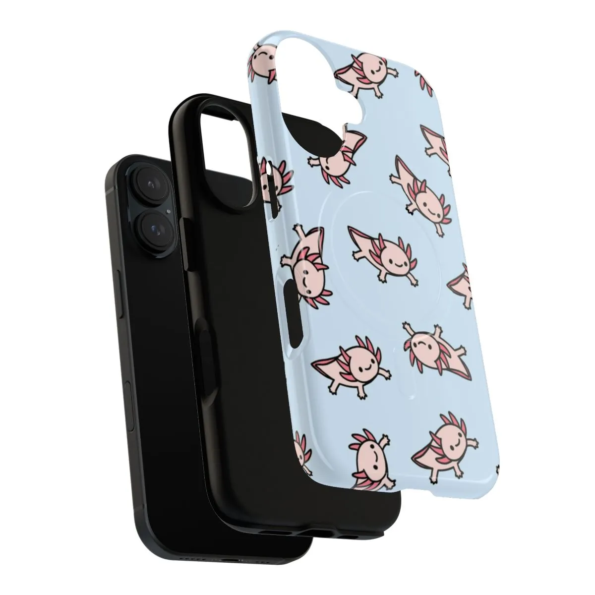 Adorable Axolotl-Themed Phone Cases