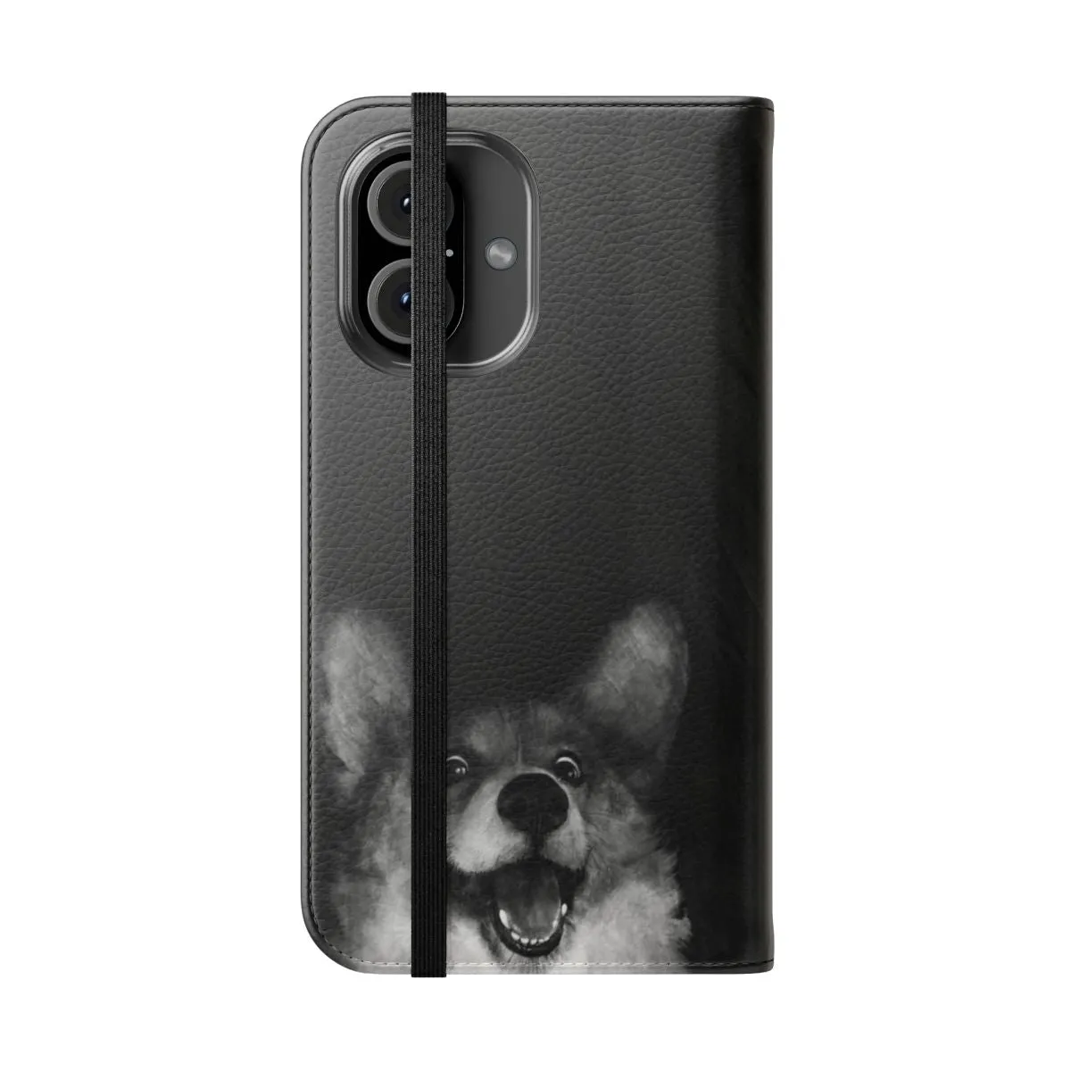 Adorable Corgi and Sausage Dog Themed Flip Cover Phone Case