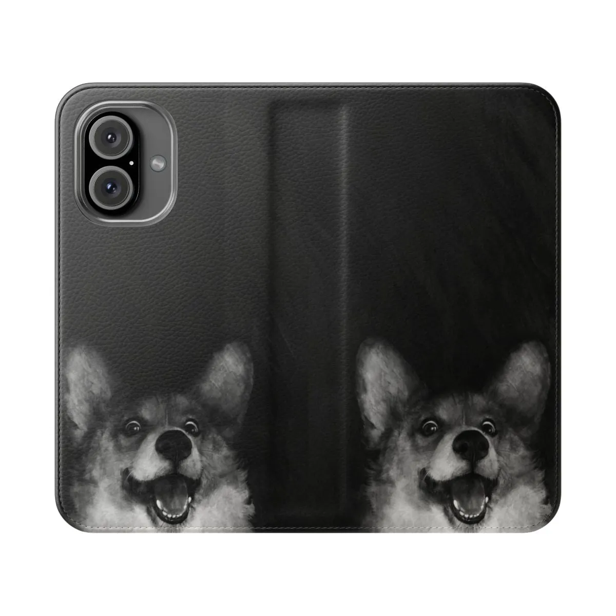 Adorable Corgi and Sausage Dog Themed Flip Cover Phone Case