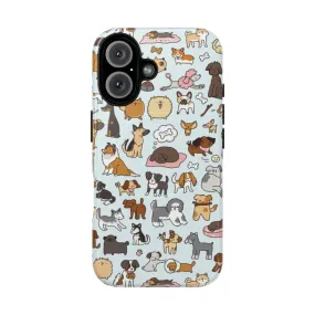 Adorable Dog-Themed Magnetic Phone Cases