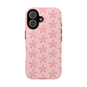 Adorable Pink Starfish Phone Case for Kids