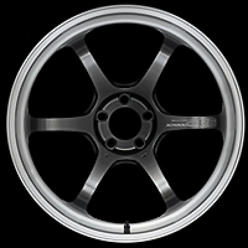 Advan R6 18x11.0  30 5-114.3 Machining & Racing Hyper Black Wheel