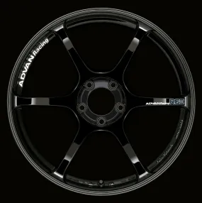 Advan RGIII 17x8.0  38 5-114.3 Racing Gloss Black Wheel