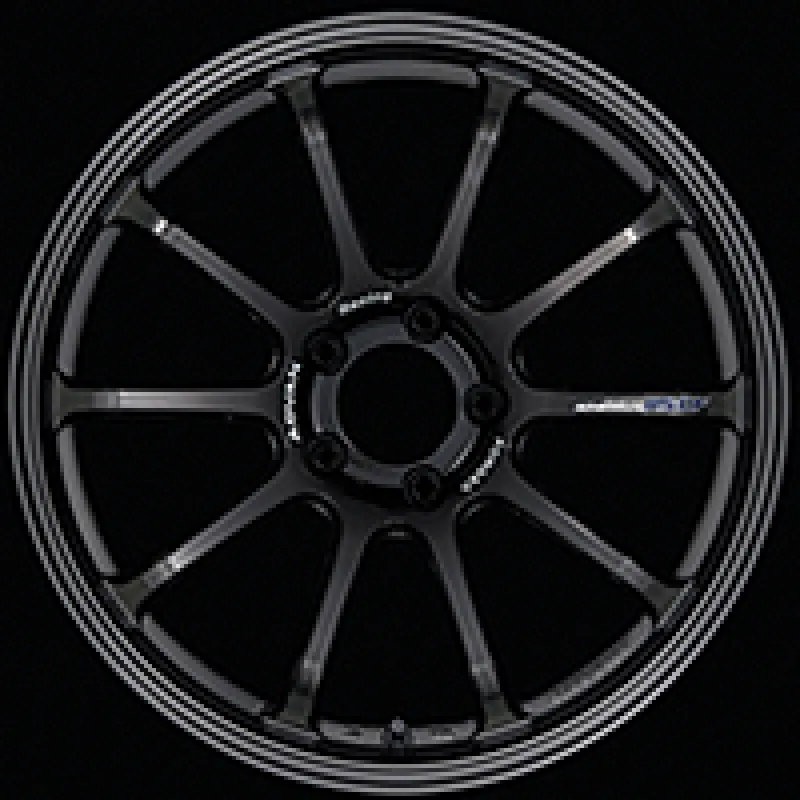 Advan RS-DF Progressive 18x8.0  44 5-114.3 Racing Titanium Black Wheel