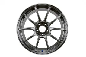 Advan RZII 18x9.5  45 5-100 Racing Hyper Black Wheel