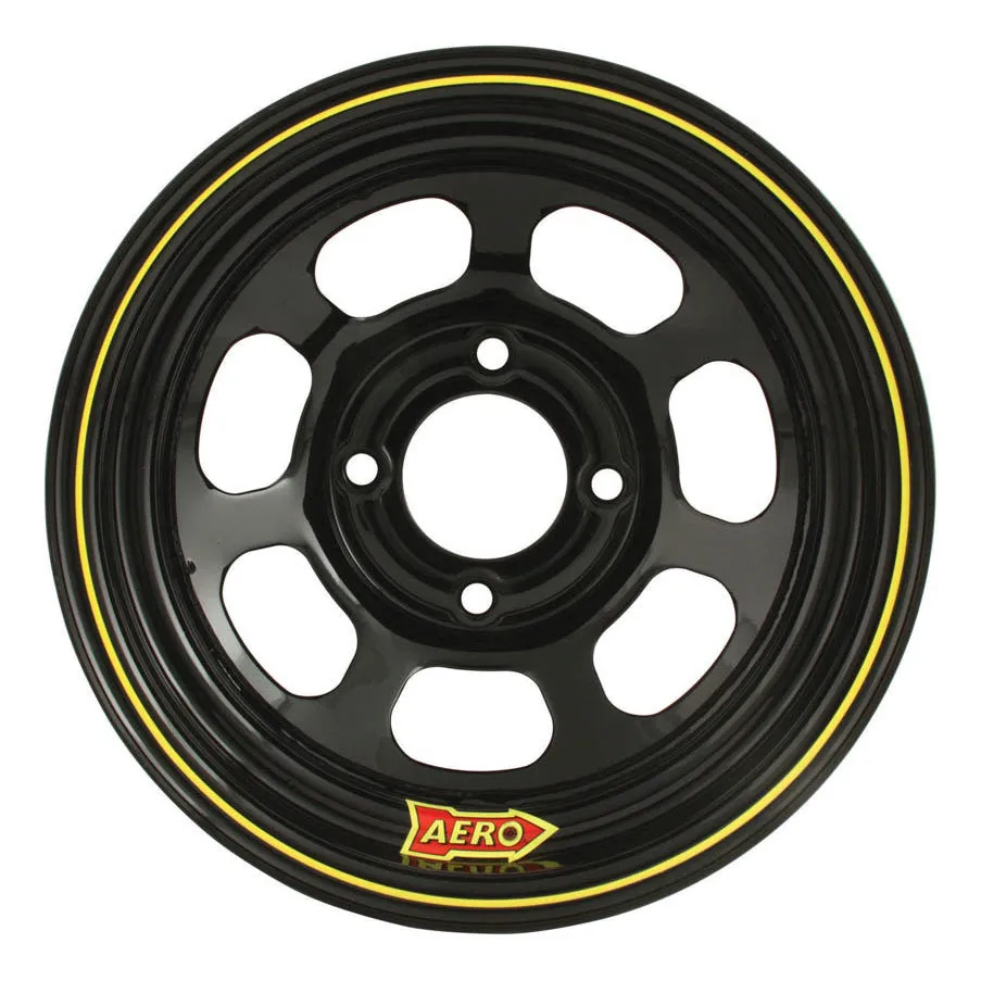 Aero 30 Series Roll Formed Wheel - Black - 13" x 8" - 3" Offset - 4 x 4.25" Bolt Circle - 16 lbs.