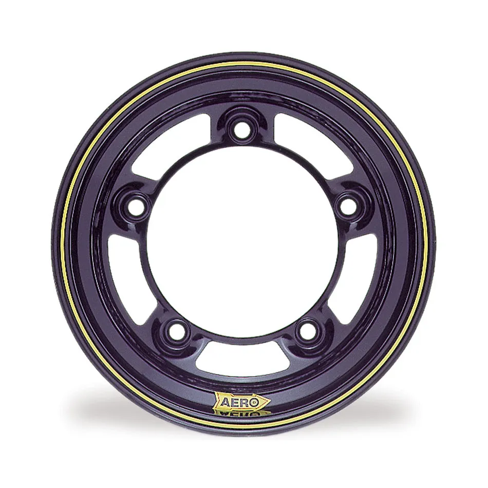 Aero 51-Series Spun Formed Wheel - Black - 15" x 10" - 6" Backspace - Wide 5 Bolt Pattern