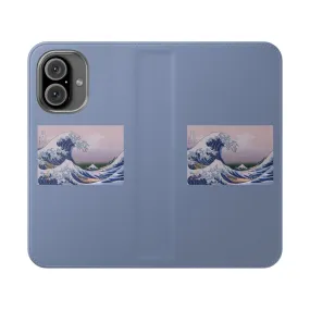 Aesthetic Art Phone Case with The Great Wave Design