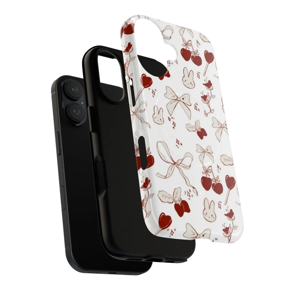 Aesthetic Girly Bow and Ribbon Phone Case