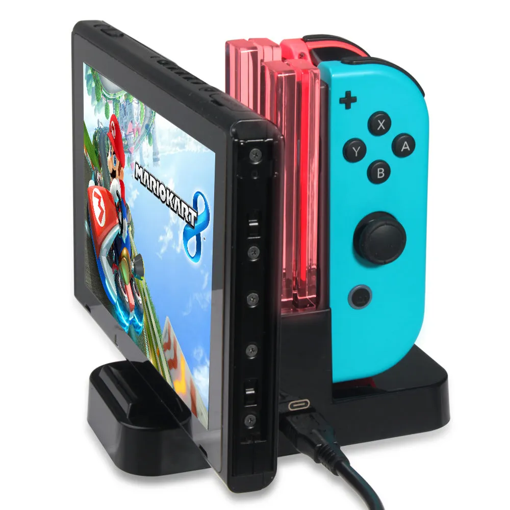 All in 1 Controller Charging Dock for Nintendo Switch