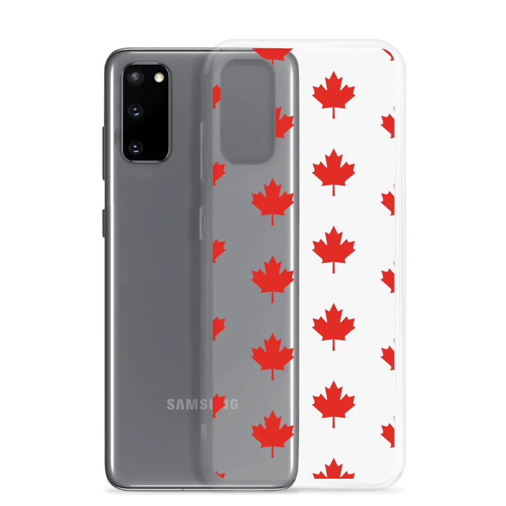 All Maple-Leafed Out Samsung Clear Case