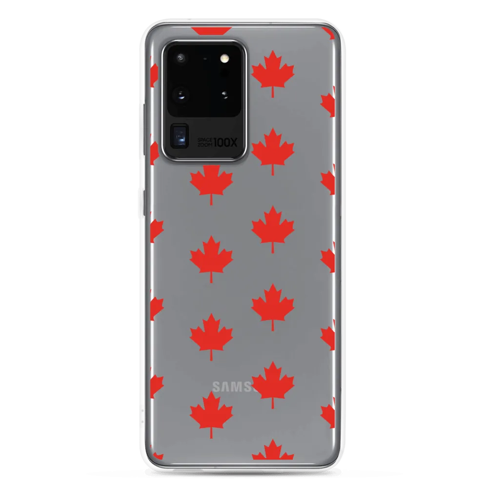 All Maple-Leafed Out Samsung Clear Case